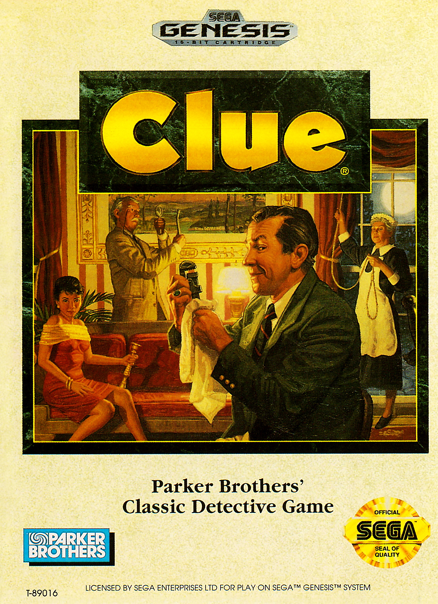 Clue: Parker Brothers' Classic Detective Game