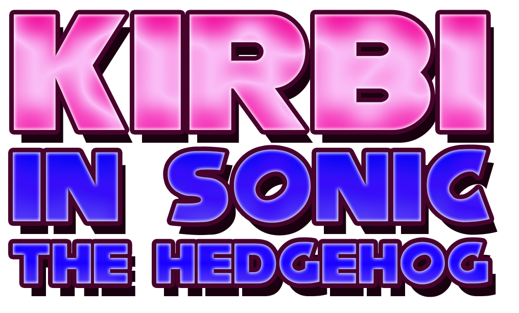 Kirby in Sonic the Hedgehog