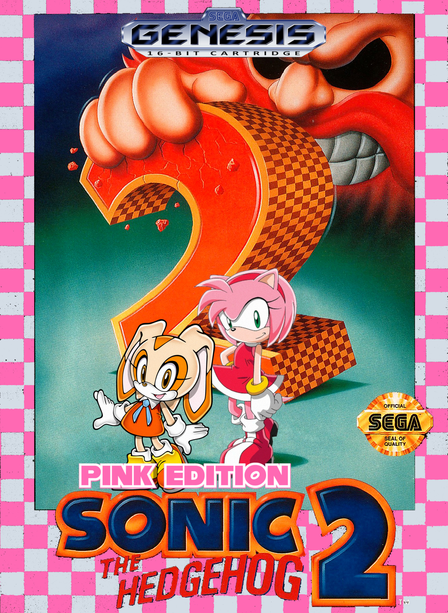 Sonic The Hedgehog 2: Pink Edition