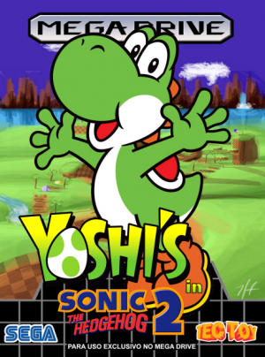 Yoshi in Sonic The Hedgehog 2