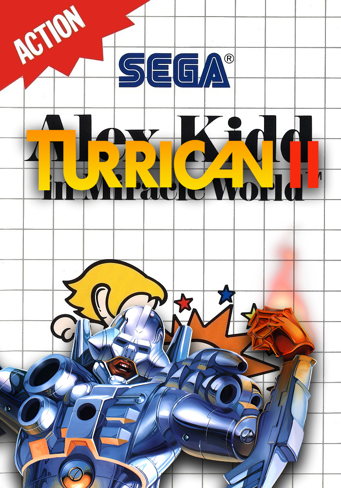 Alex Kidd In Miracle World: Turrican 2 Mod