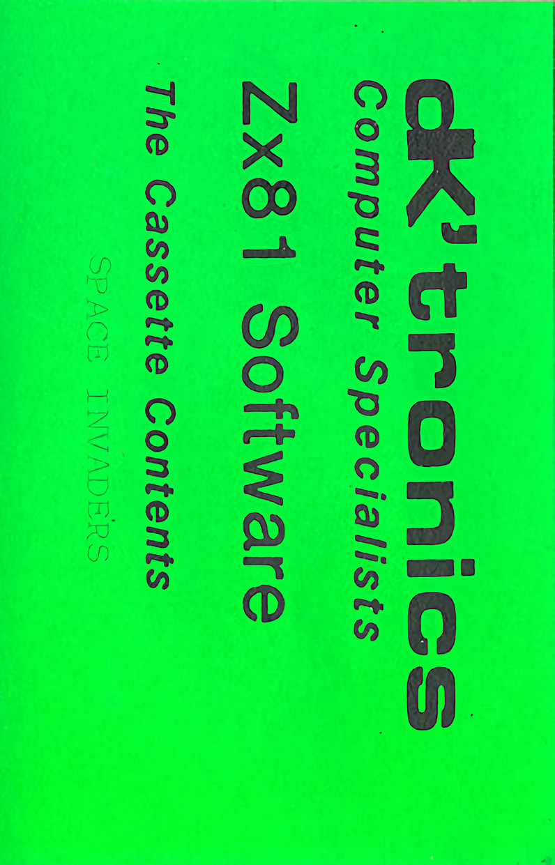 Space Invaders (dk'tronics)