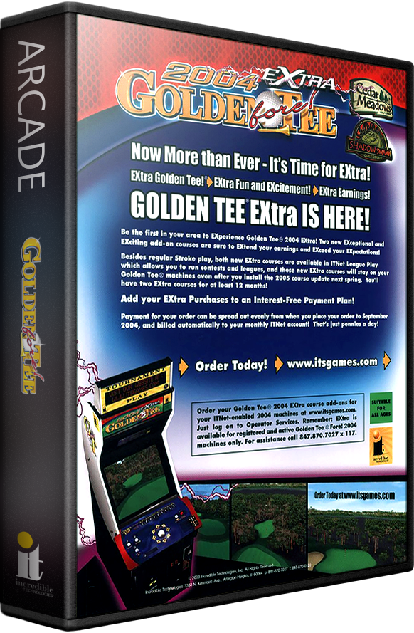 Golden Tee Fore! 2004 Extra