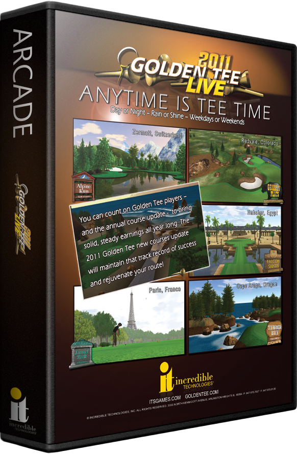 Golden Tee LIVE 2011