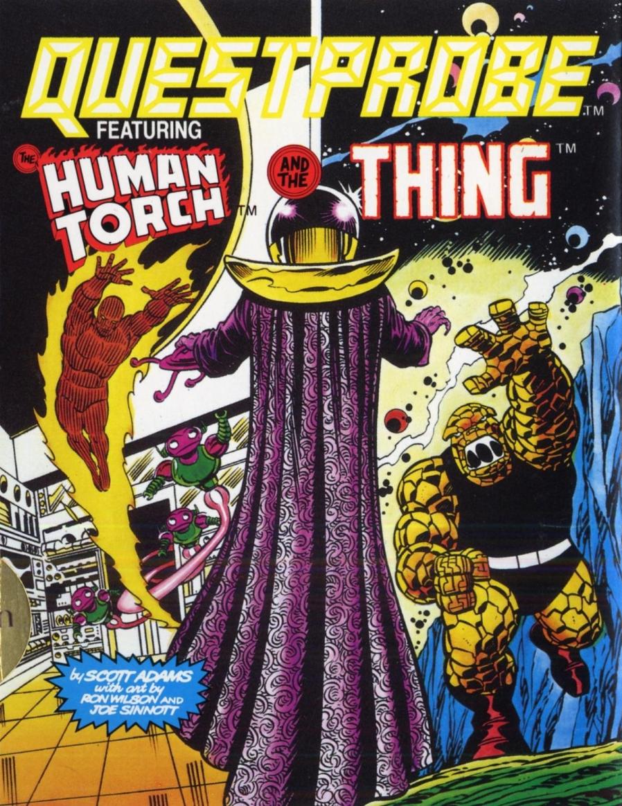 Questprobe featuring The Human Torch and The Thing