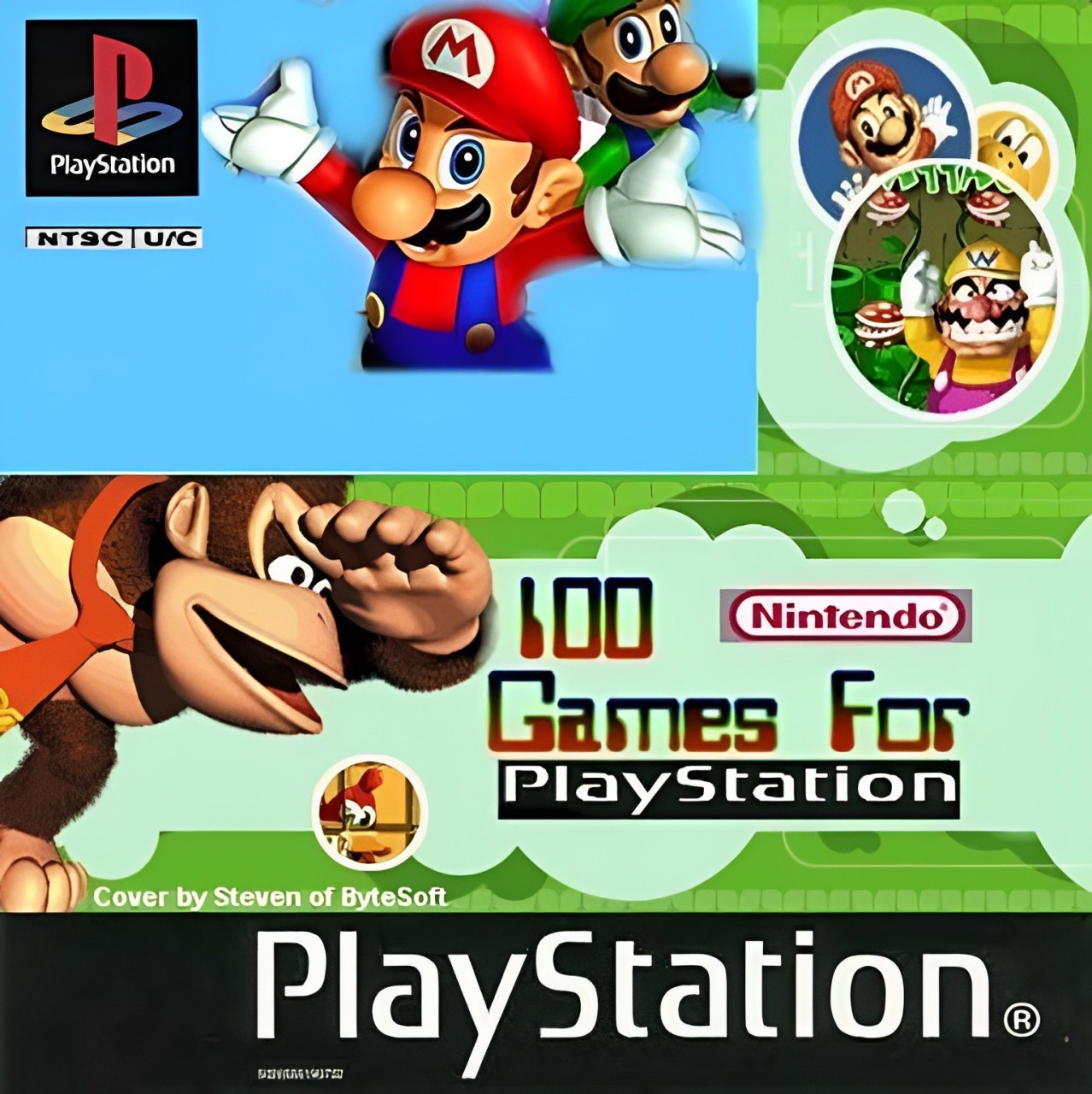 100 Nintendo Games For  Playstation