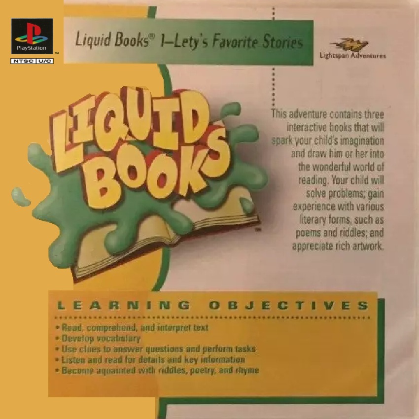 Liquid Books Adventure 1: Lety's Favorite Stories