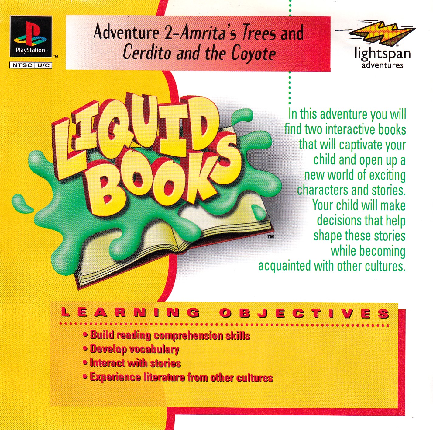 Liquid Books Adventure 2: Amrita's Trees and Cerdito and the Coyote