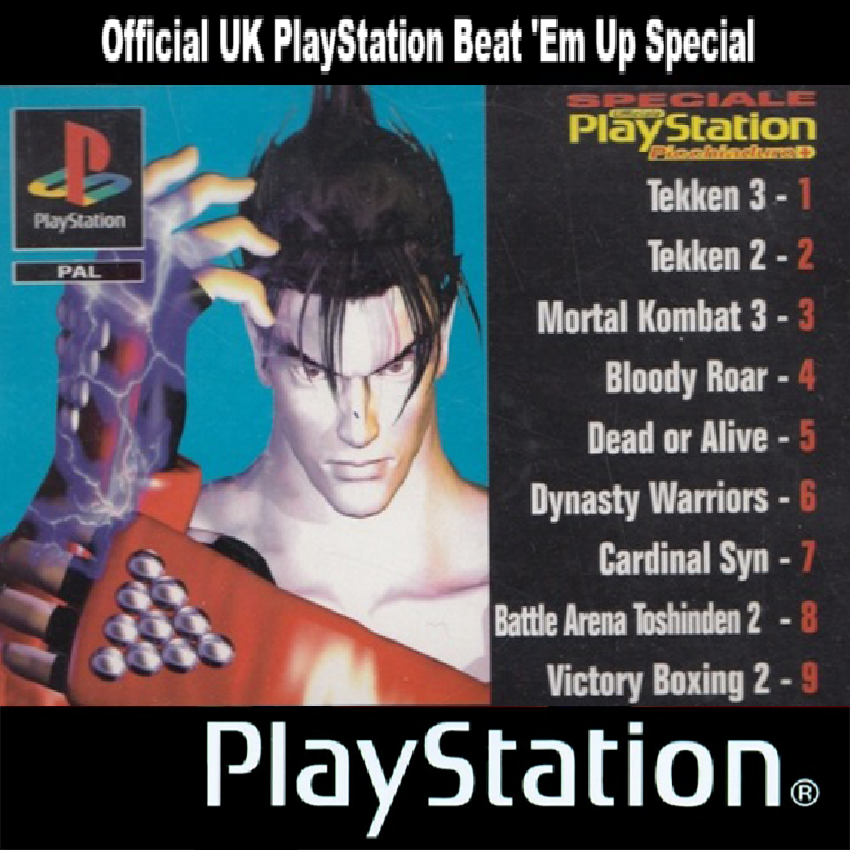 Official UK PlayStation Beat 'Em Up Special