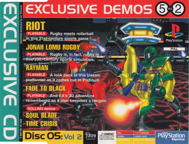 Official UK PlayStation Magazine: Demo Disc 05 Vol. 2