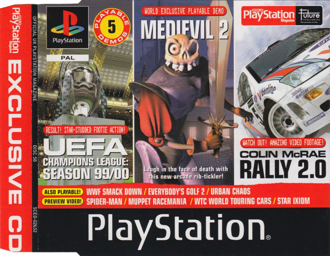Official UK PlayStation Magazine: Demo Disc 58