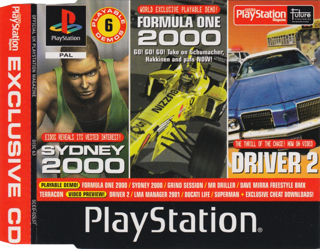 Official UK PlayStation Magazine: Demo Disc 63