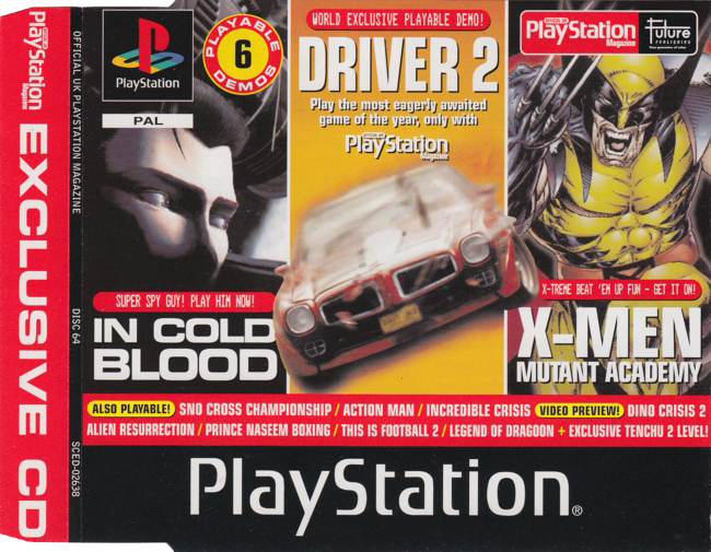 Official UK PlayStation Magazine: Demo Disc 64