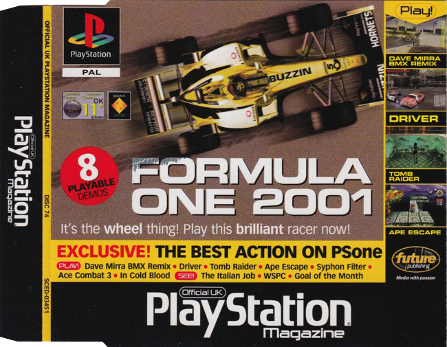 Official UK PlayStation Magazine: Demo Disc 74