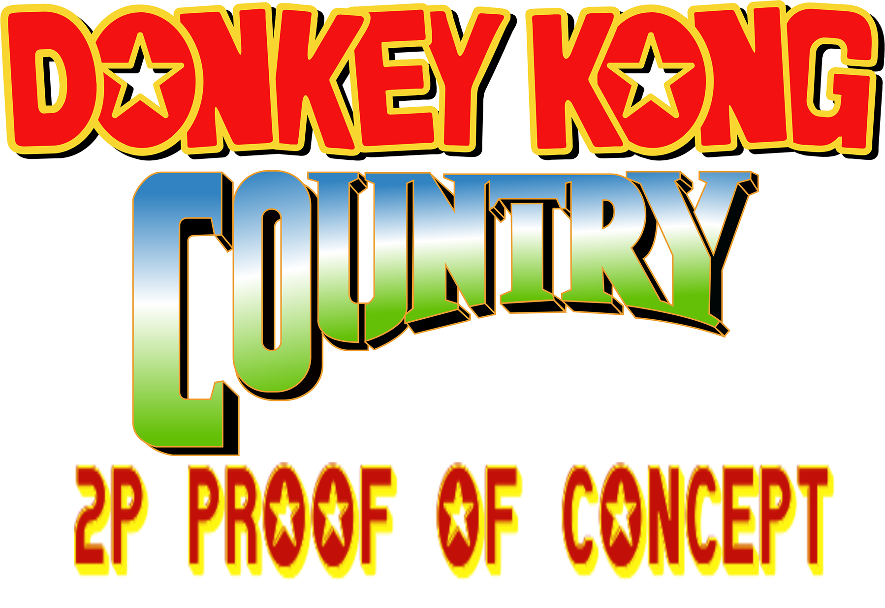 Donkey Kong Country: 2P Proof of Concept