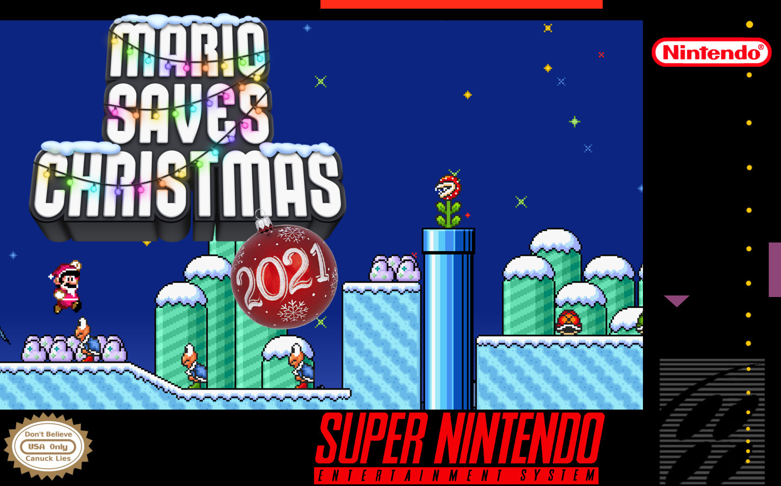 Mario Saves Christmas 2021