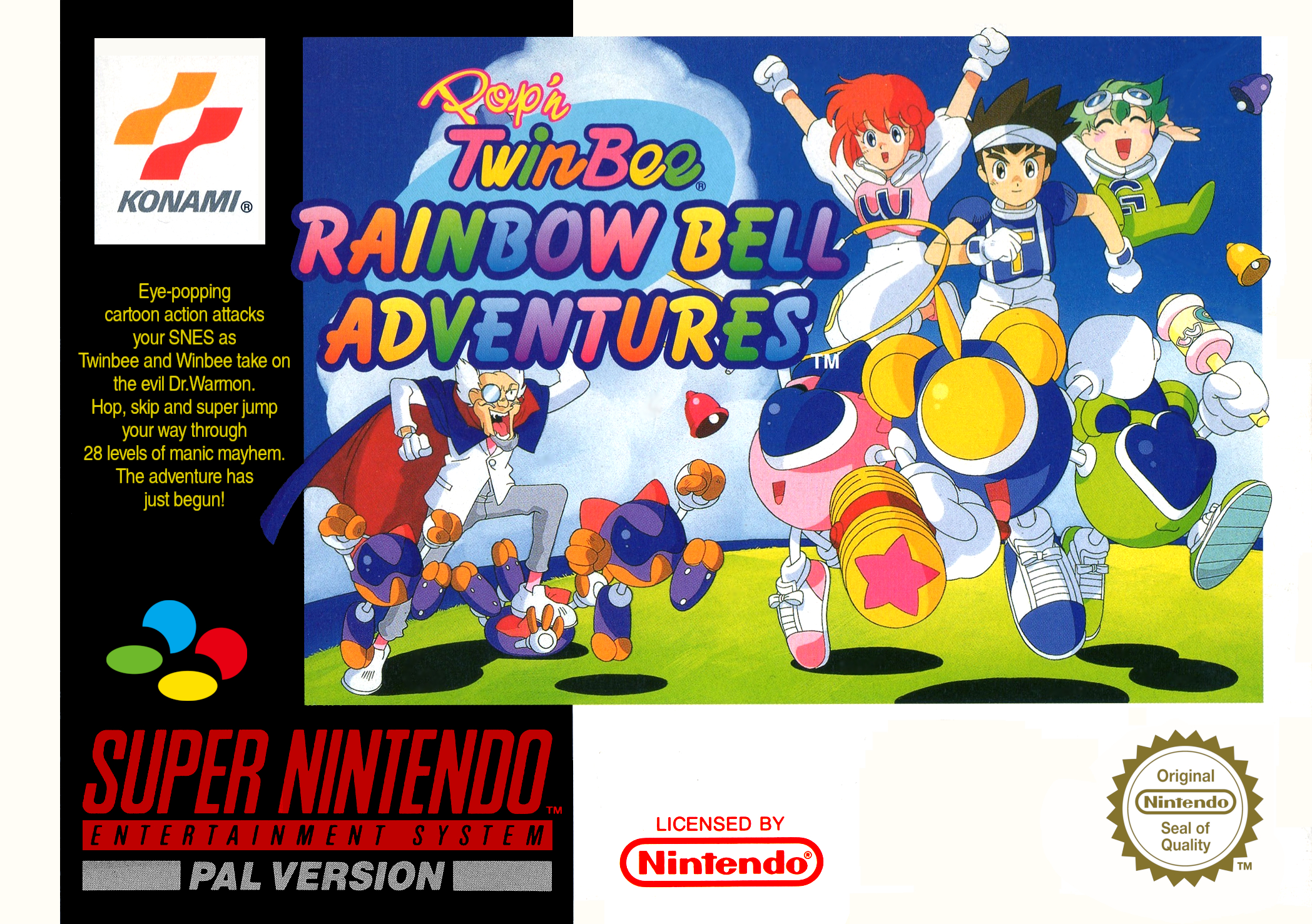 Pop'n TwinBee: Rainbow Bell Adventures