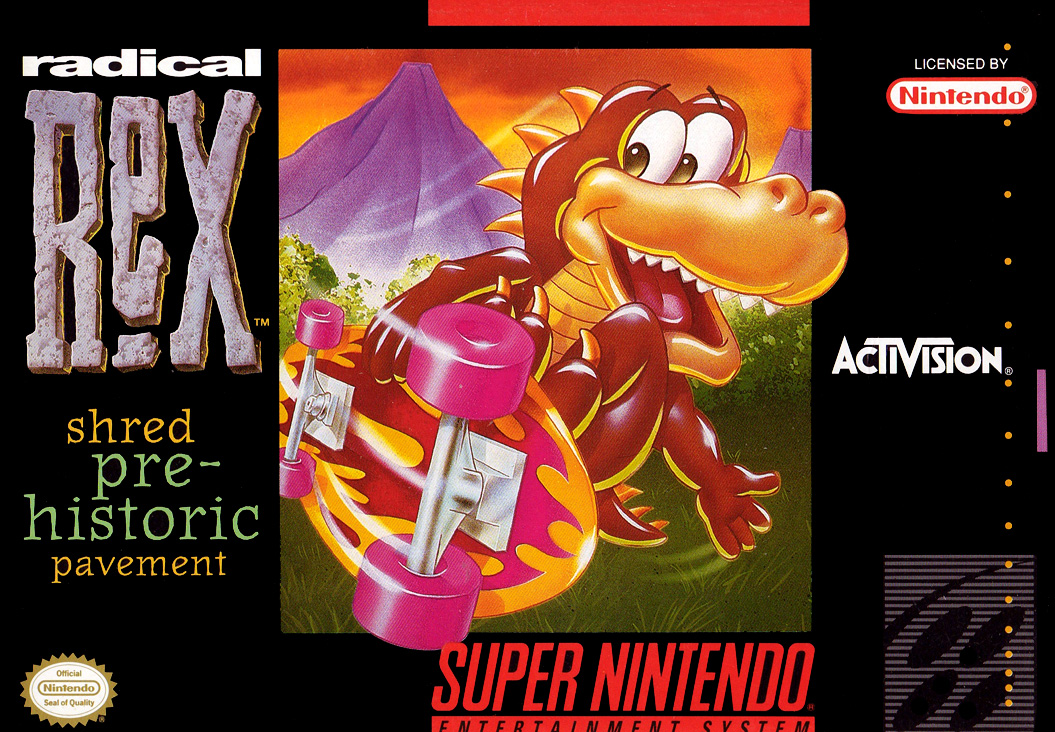 Radical Rex: Shred Pre-historic pavement