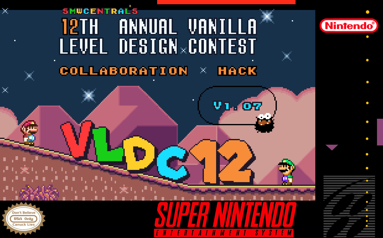 SMWCentral's 12th Annual Vanilla Level Design Contest Collaboration Hack