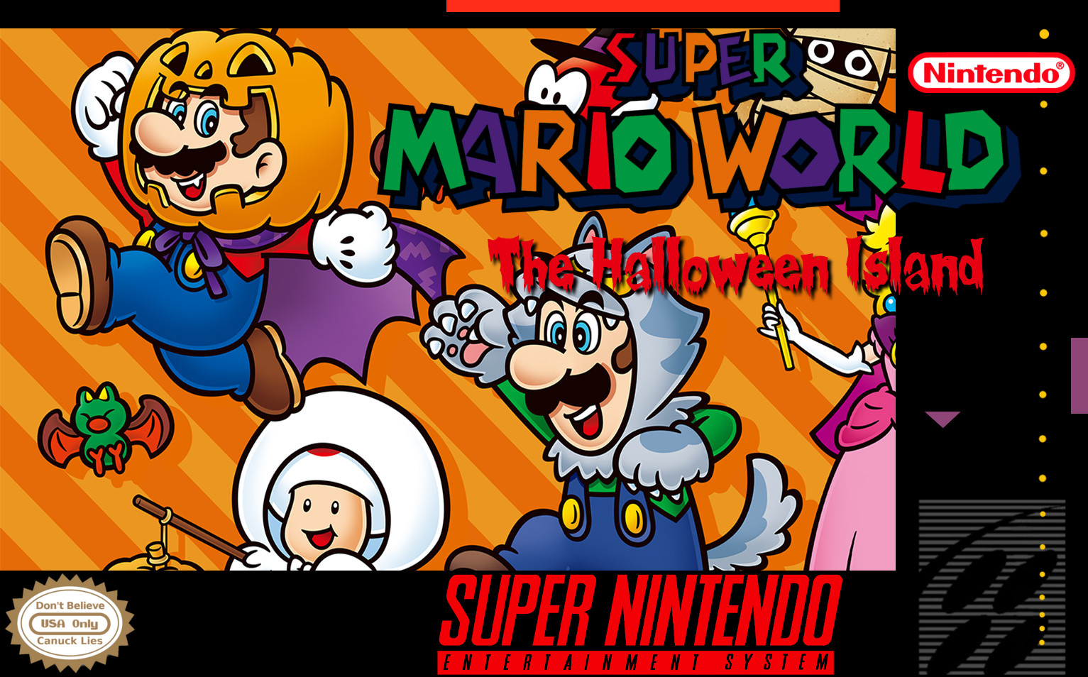 Super Mario World: The Halloween Island