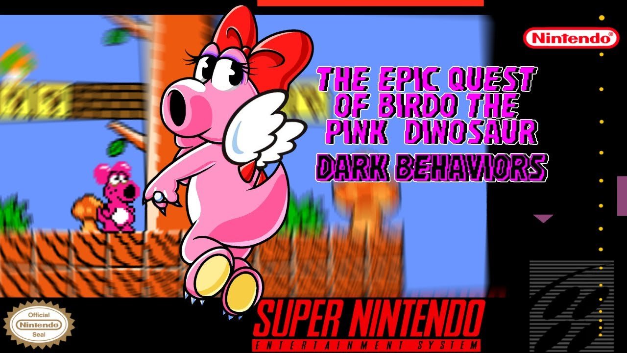 The Epic Quest of Birdo the Pink Dinosaur Dark Behaviours