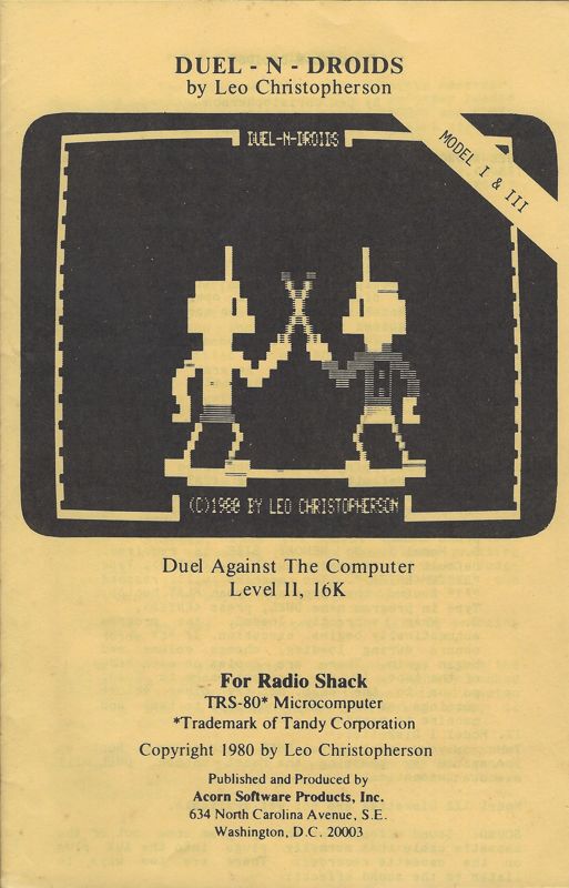 Duel-N-Droids