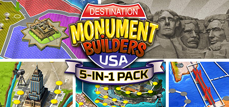 5-in-1 Pack: Monument Builders: Destination USA