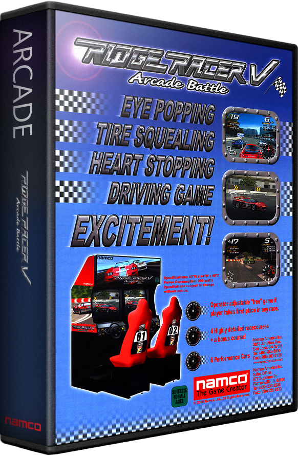 Ridge Racer V Arcade Battle