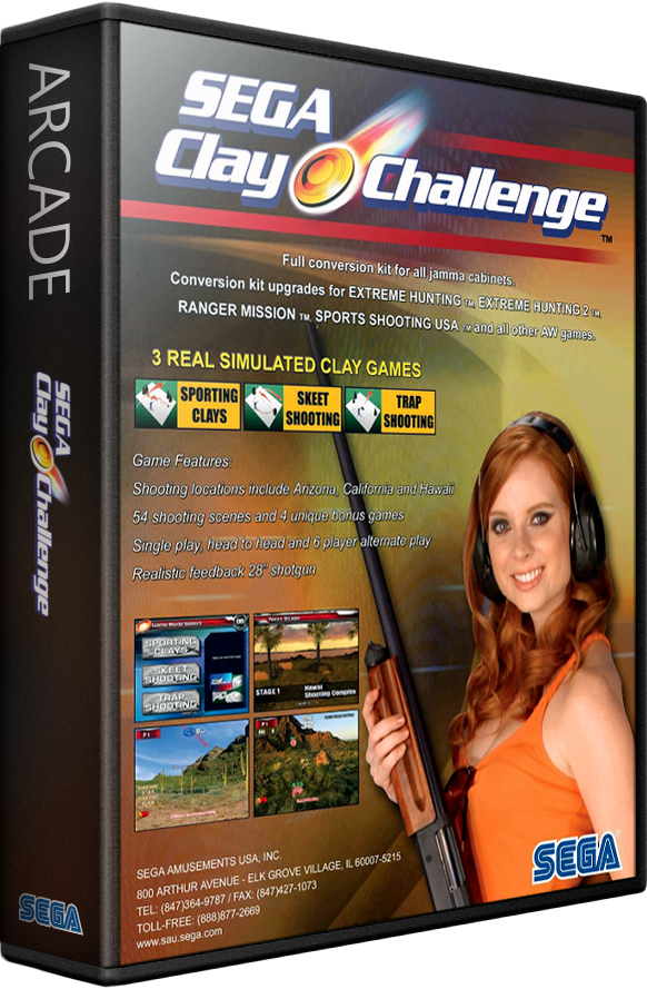 Sega Clay Challenge