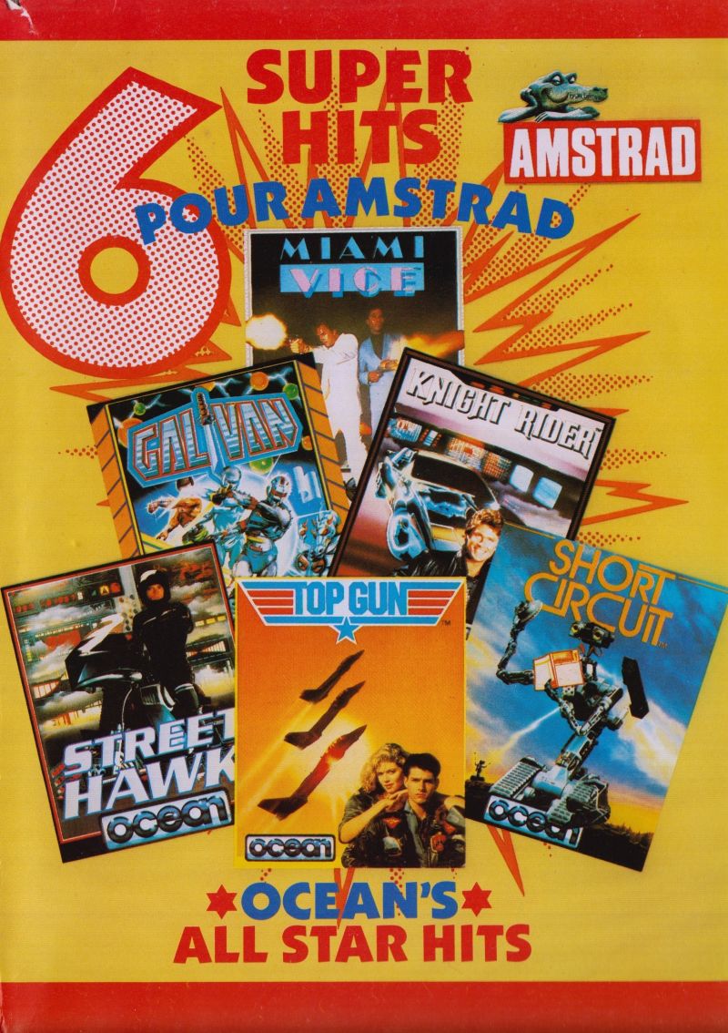 6 Super Hits pour Amstrad