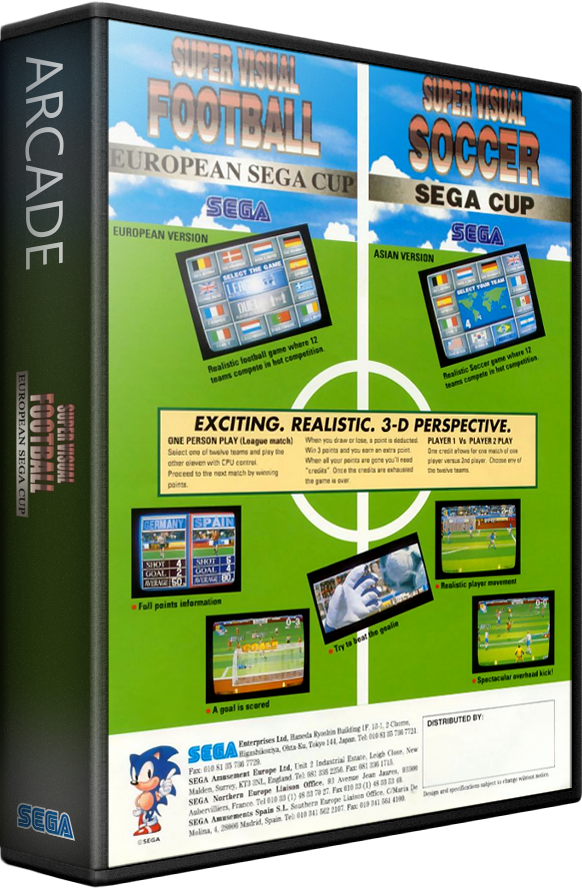 Super Visual Soccer: Sega Cup