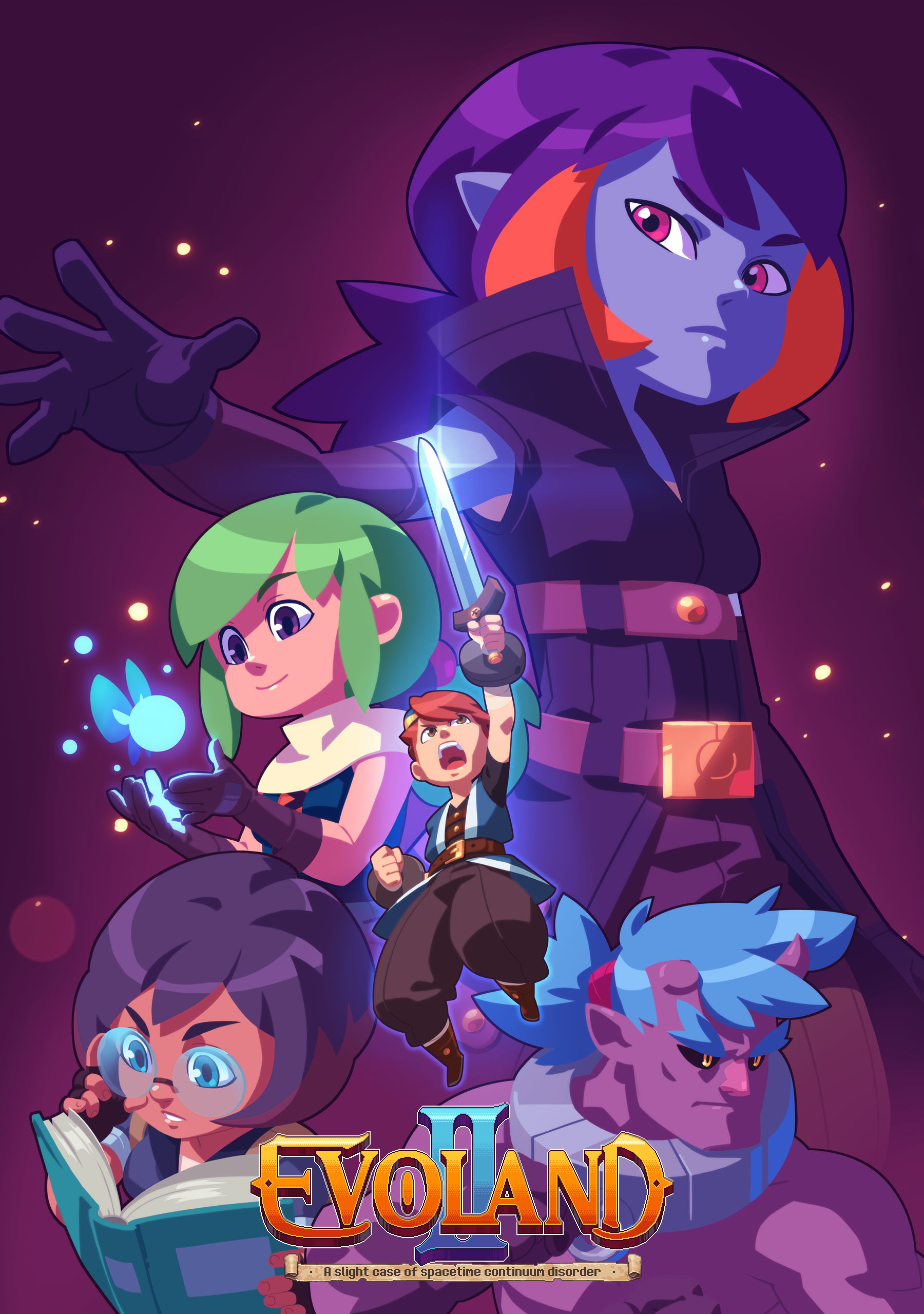Evoland II: A Slight Case of Spacetime Continuum Disorder