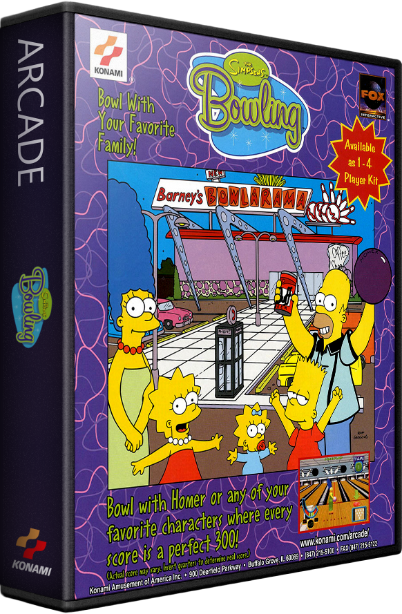 The Simpsons Bowling