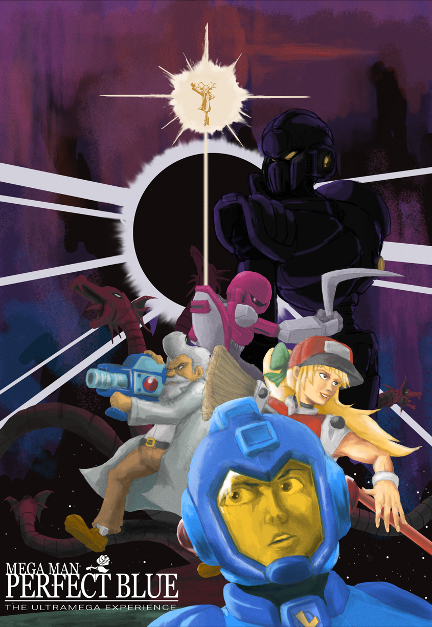 Mega Man Perfect Blue