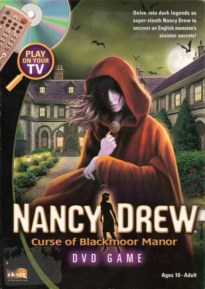 Nancy Drew: Curse of Blackmoor Manor DVD Game