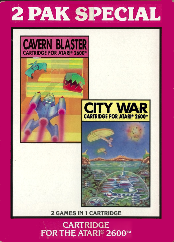 2 Pak Special Magenta: Cavern Blaster / City War