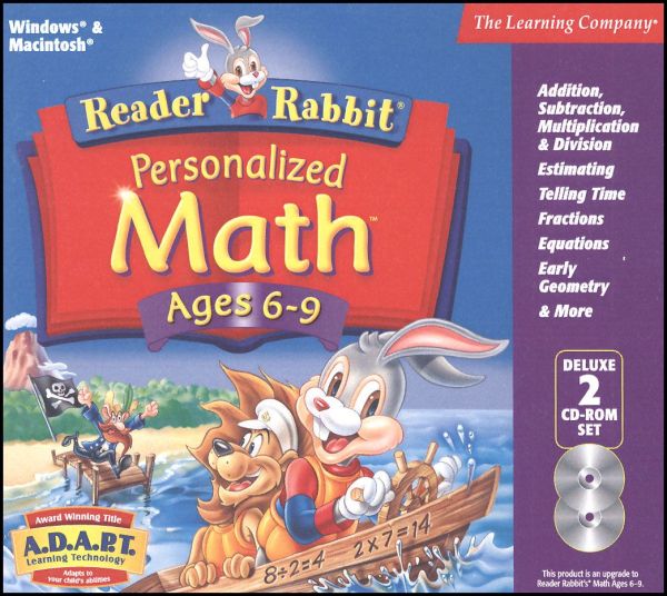 Reader Rabbit Personalized Math Ages 6-9