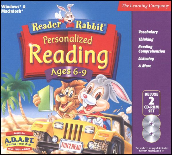 Reader Rabbit Personalized Reading Ages 6-9