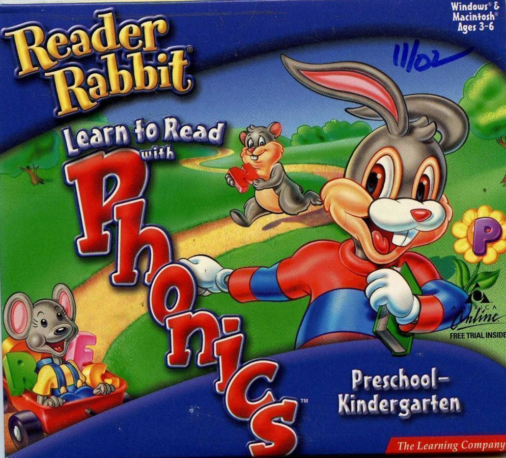 Reader Rabbit's Learn to Read with Phonics: Preschool & Kindergarten