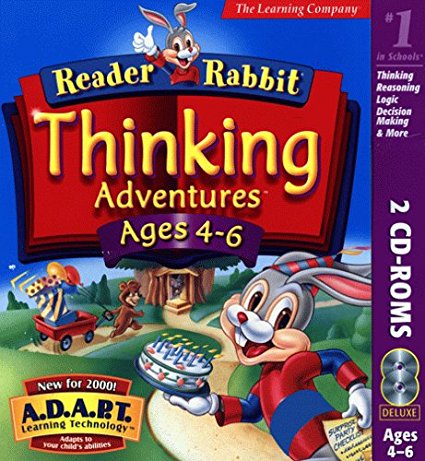 Reader Rabbit: Thinking Adventures Ages 4-6