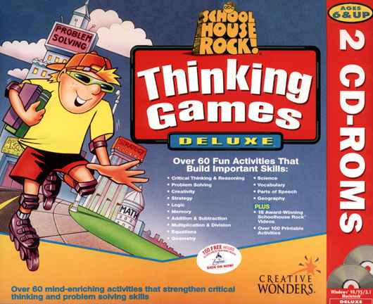 Schoolhouse Rock! Thinking Games Deluxe