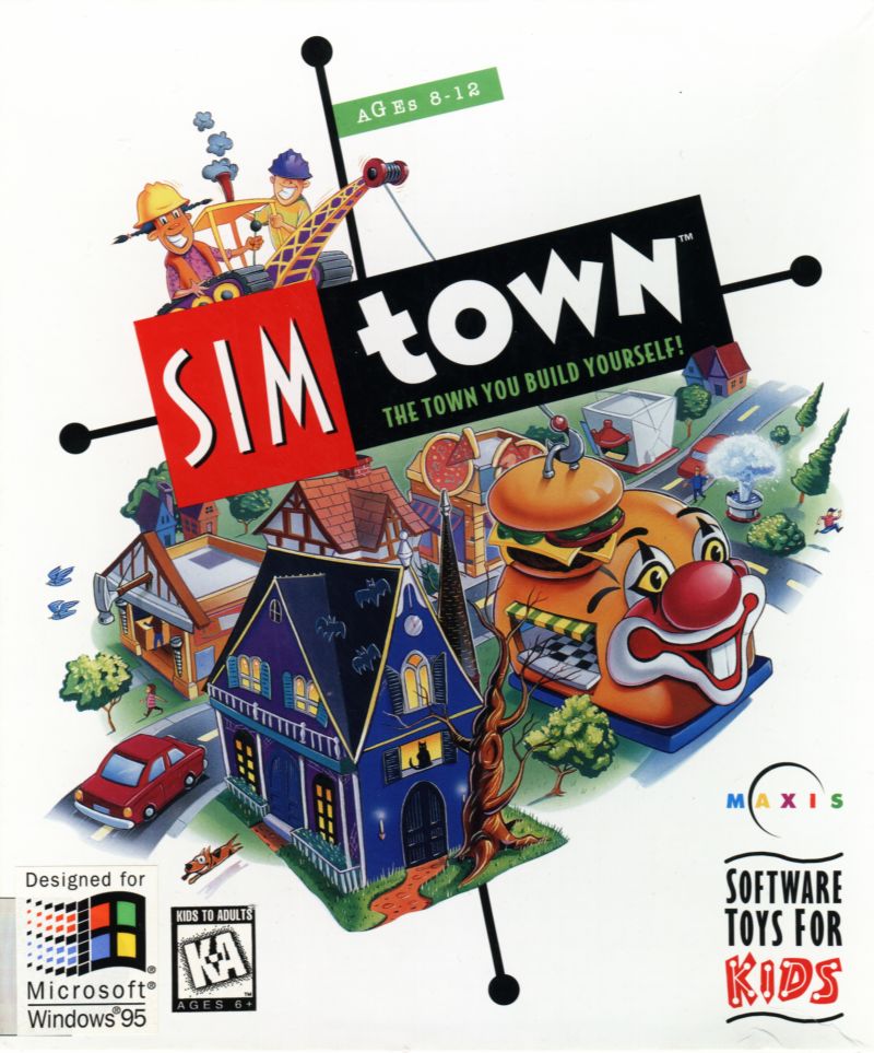 SimTown: The Town You Build Yourself!