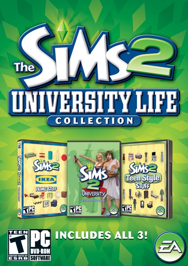 The Sims 2: University Life Collection