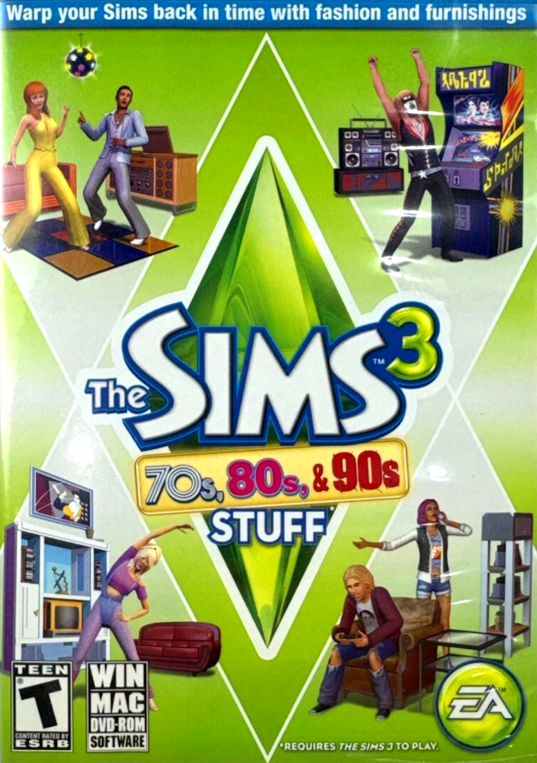 The Sims 3: 70s, 80s, & 90s Stuff