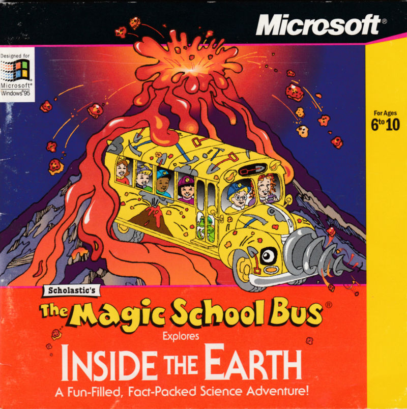 Scholastic's The Magic School Bus Explores Inside the Earth	