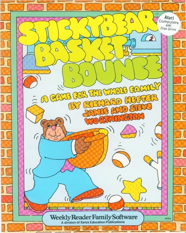 Stickybear Basket Bounce