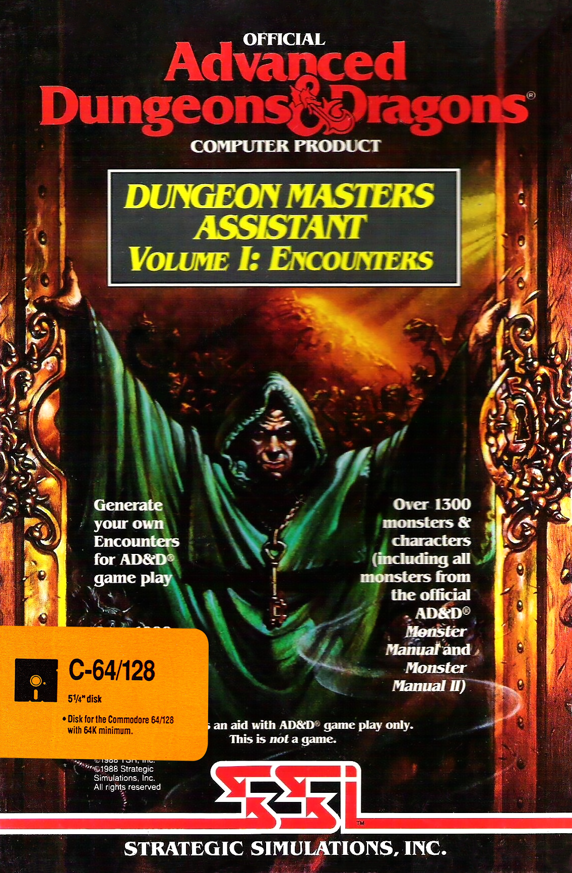 Advanced Dungeons & Dragons: Dungeon Masters Assistant: Volume I: Encounters