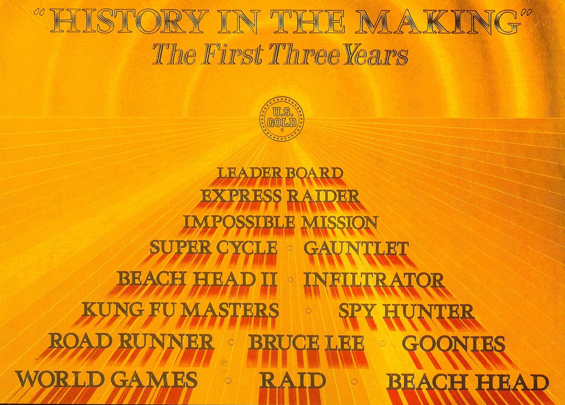 "History in the Making": The First Three Years
