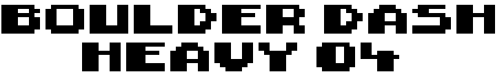 Boulder Dash Heavy 04