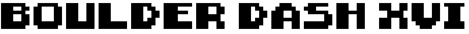 Boulder Dash XVI